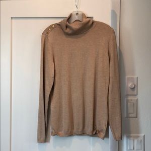 Light sweater title neck.